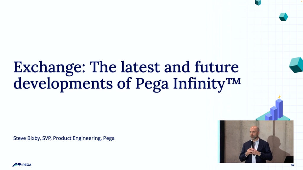 Pega Community Forum: Die neuesten und zukünftigen Entwicklungen von Pega Infinity™ 