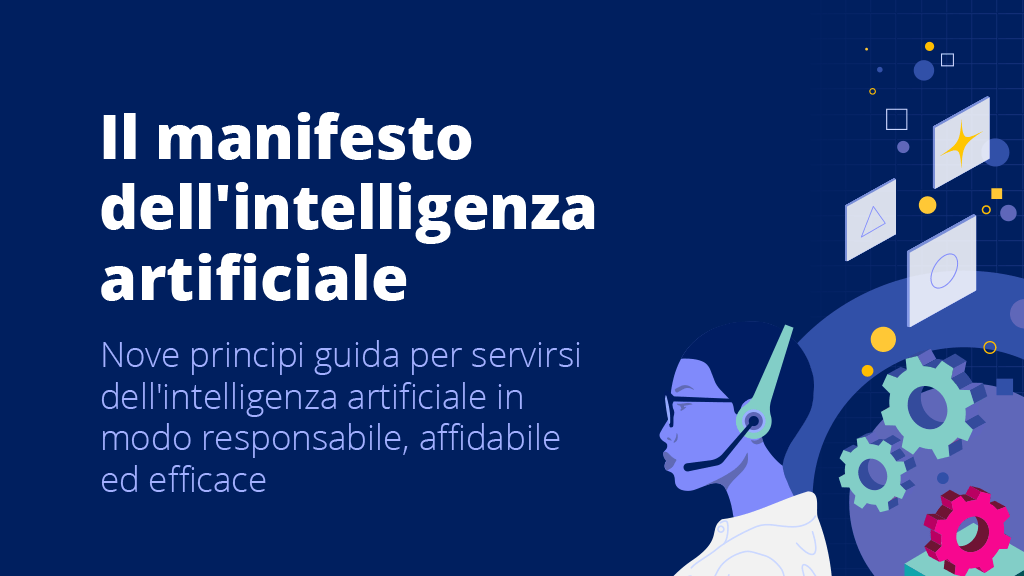 Promotional image showing the cover of Pega's AI Manifesto