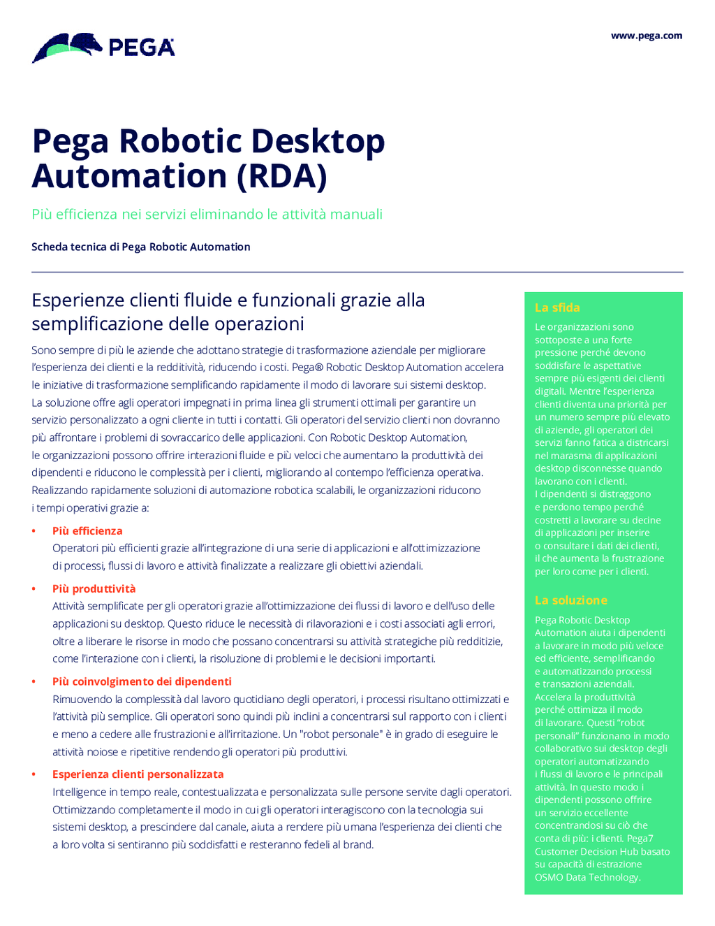 Automazione robotica per applicazioni desktop del team