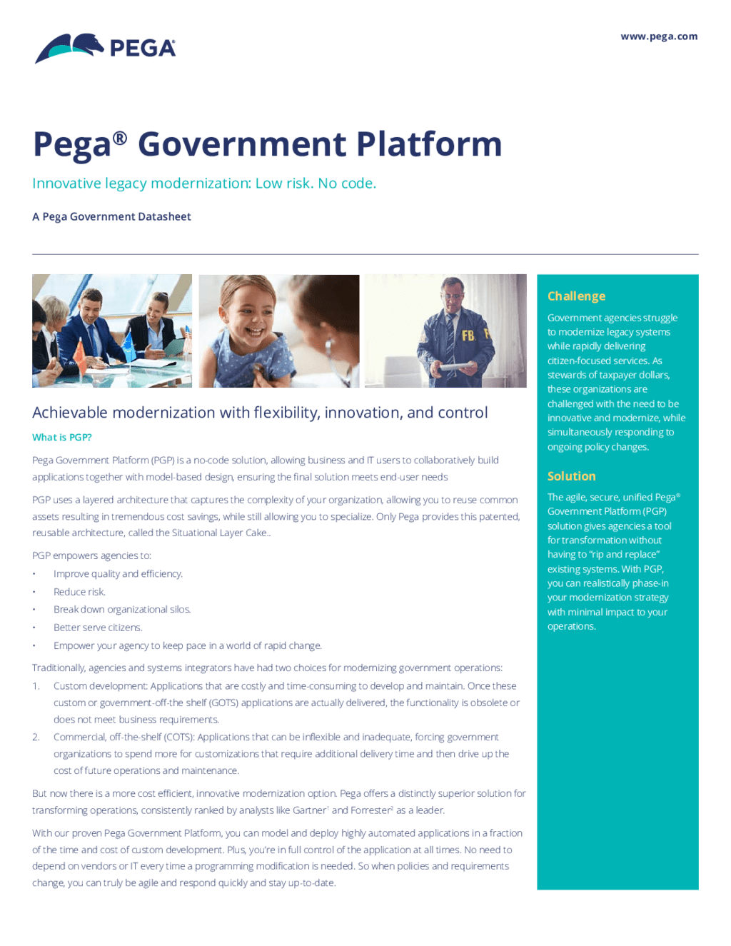 Pega Government Platform