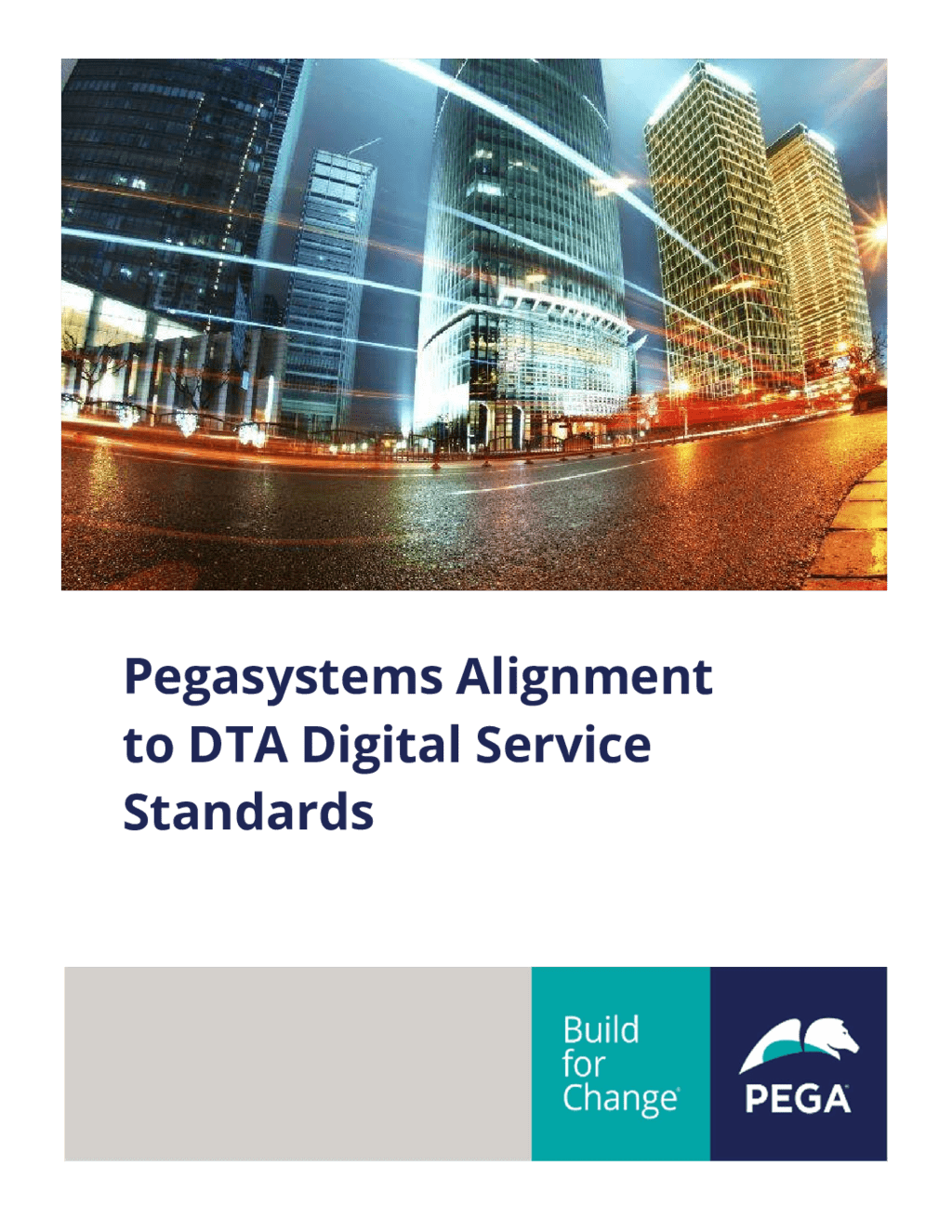 Alignment to DTA Digital Service Standards