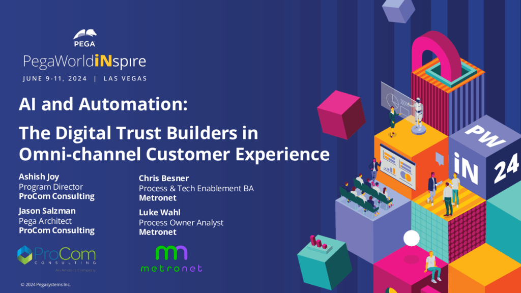 PegaWorld iNspire 2024: AI and Automation: The Digital Trust Builders in Omni-channel Customer Experience (Presentation)