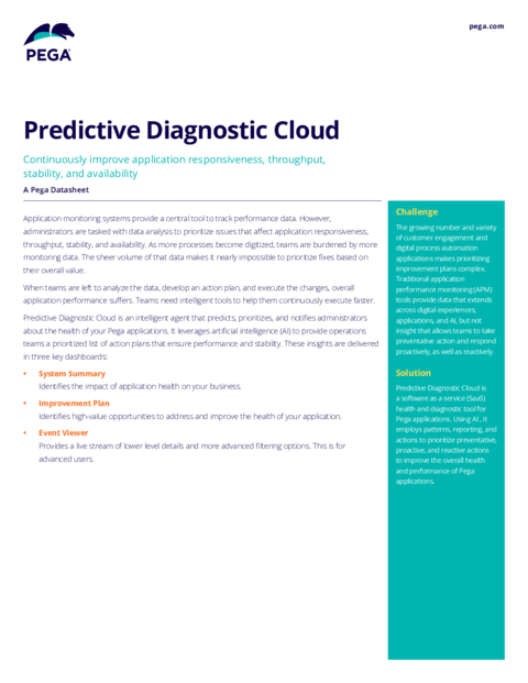 Stay Strong With Predictive Diagnostic Cloud 