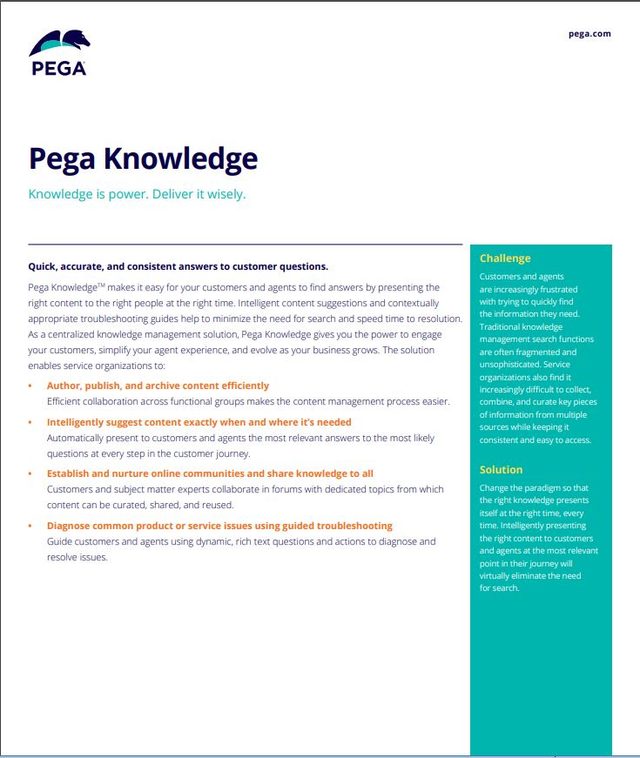 pega-knowledge-datasheet